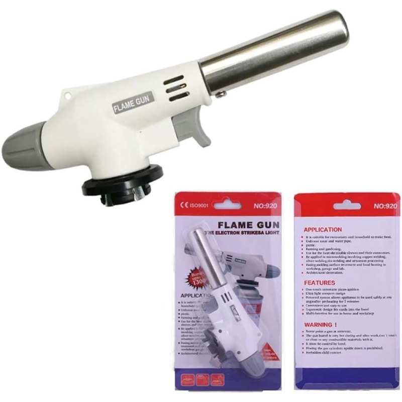 Outdoor Camping Burner - Camping Baking Barbecue Gas Torch Welding