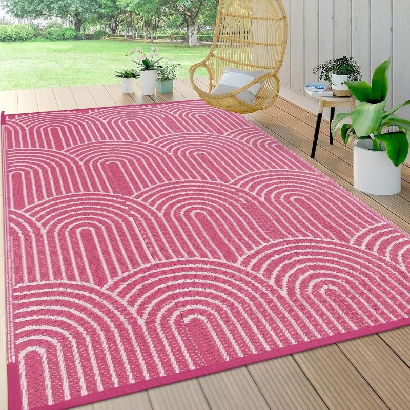 Outdoor Camping Rugs 8X10 - Extra Large Outdoor Rug 8X10 Patio