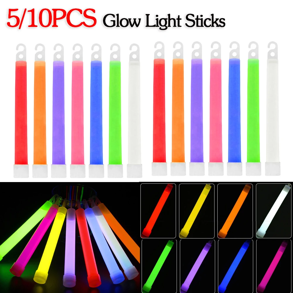 Glow Sticks Survival - 6 Inch Survival Kit Military Glow