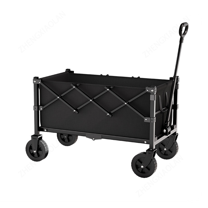 Outdoor Camping Shop - Foldable Camping Wagon Collapsible Folding Cart