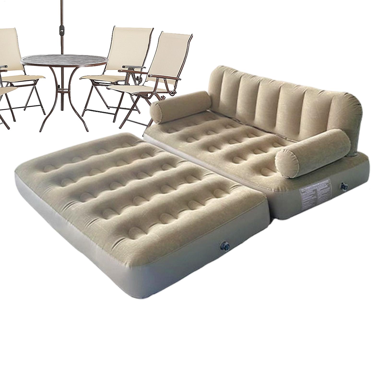 Outdoor Camping Couch - Air Sofa With Air Pump Folding