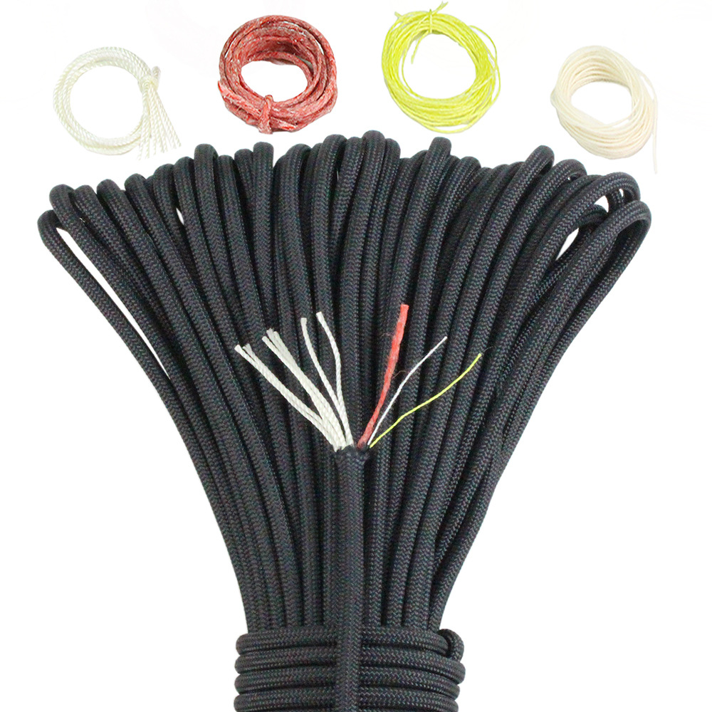 Outdoor Camping Burner - 10-core Paracord 550 4mm Outdoor Camping