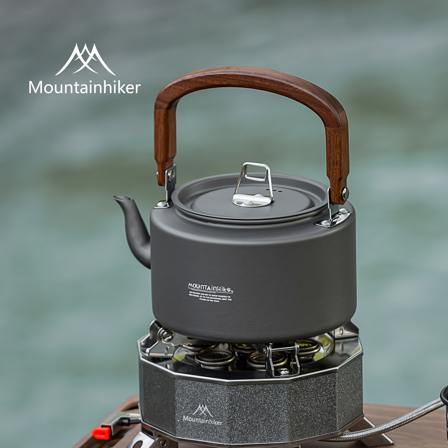 Outdoor Camping Kettle - MOUNTAINHIKER Aluminum Alloy Tea Kettle with