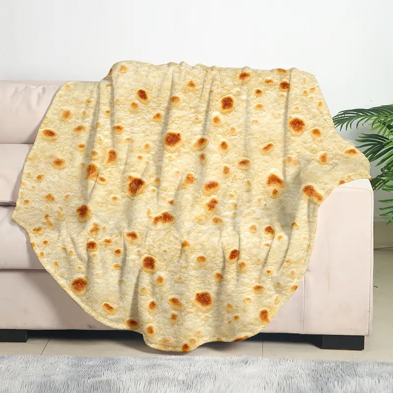Outdoor Camping Couch - 1pc Soft and Warm Mexican Tortilla
