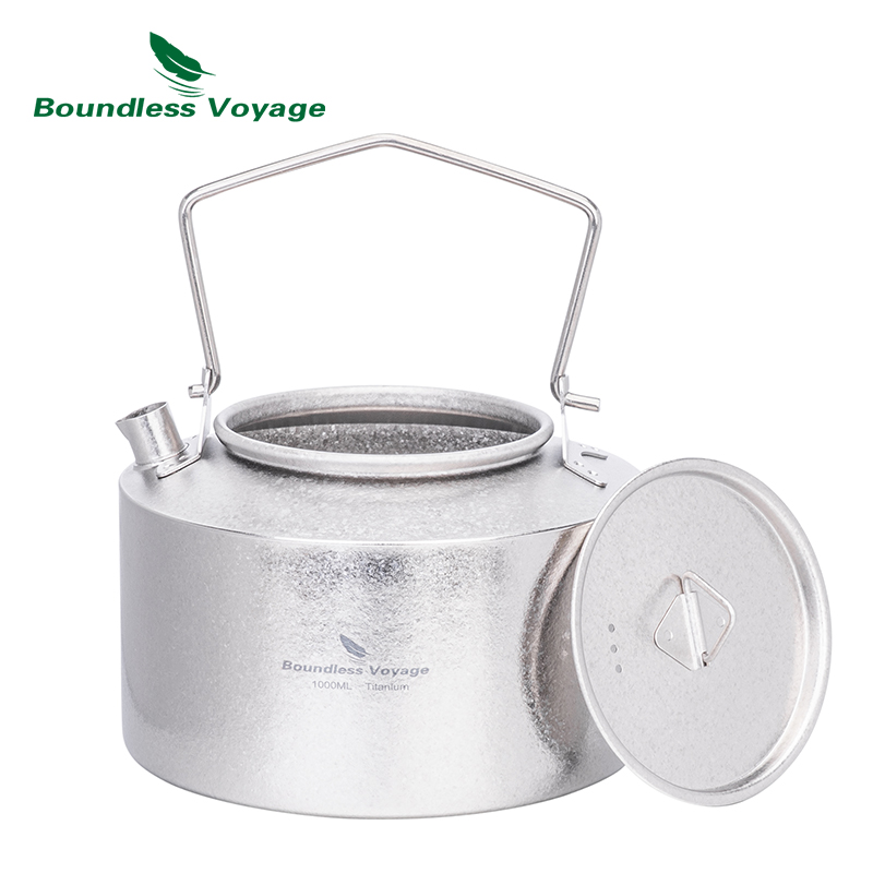 Boundless Voyage Titanium Kett - Outdoor Camping Kettle recension och pris