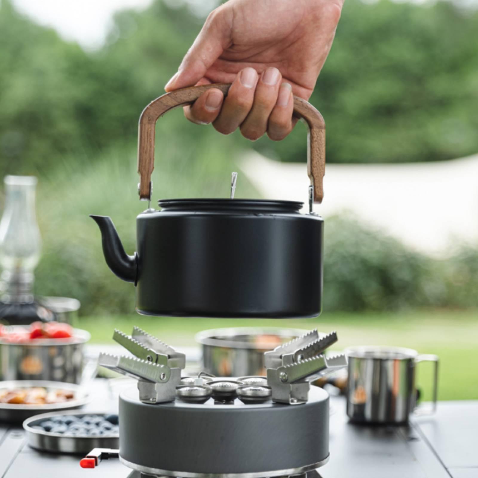 Portable Aluminum Alloy Kettle - Outdoor Camping Kettle recension och pris