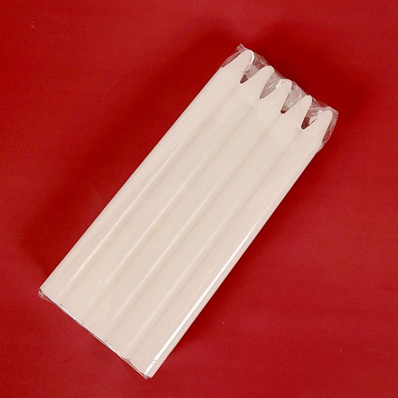 Taper Candles 10X Natural Wax  - Glow Sticks Survival recension och pris