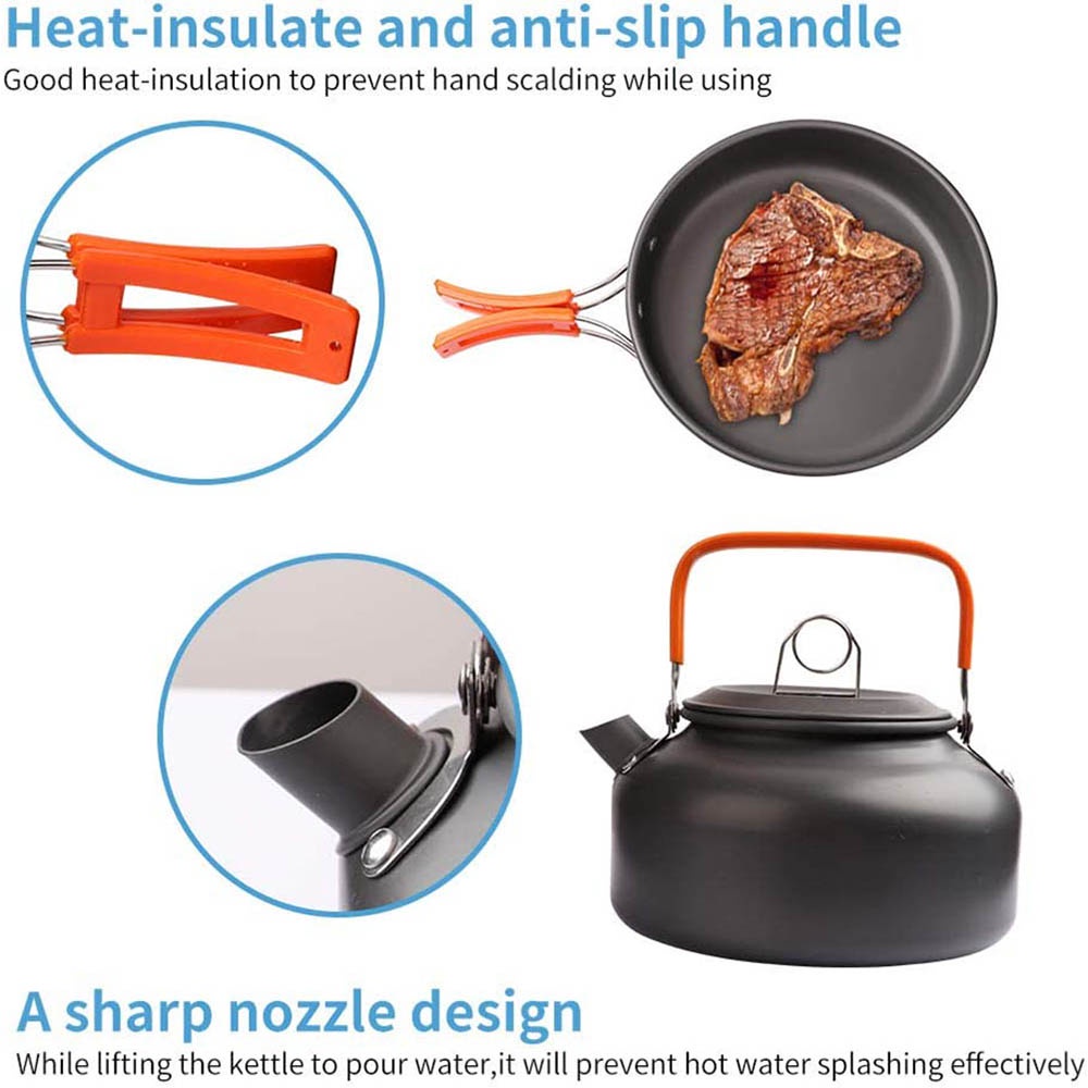 Outdoor Camping Cooker Portabl - Outdoor Camping Kettle recension och pris