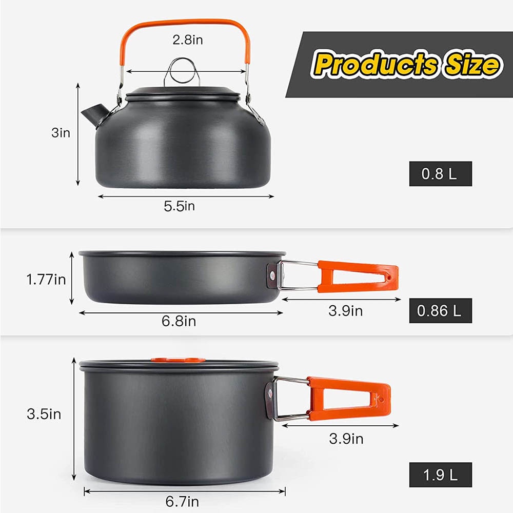 Outdoor Camping Cooker Portabl - Outdoor Camping Kettle recension och pris