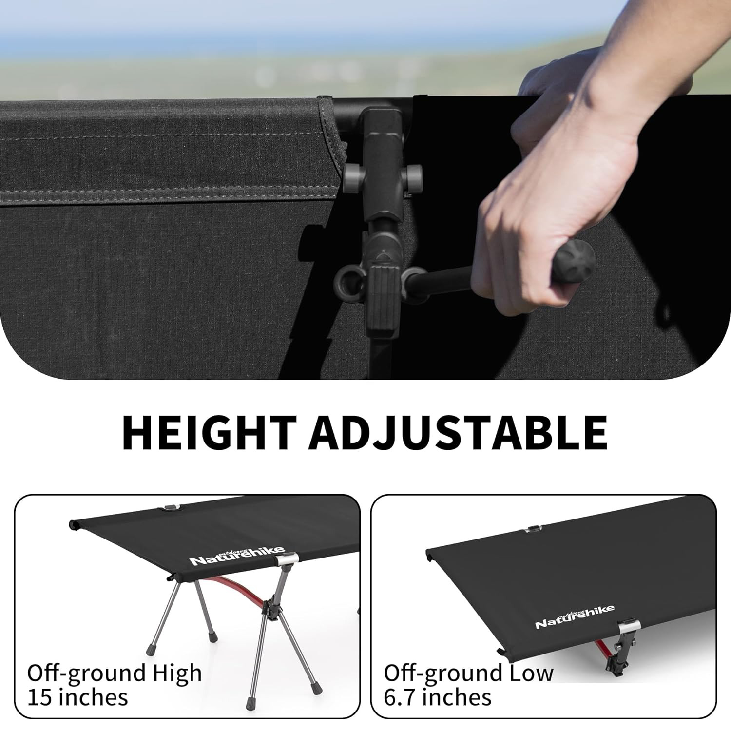 Naturehike Folding Camping Cot - Outdoor Camping Couch recension och pris