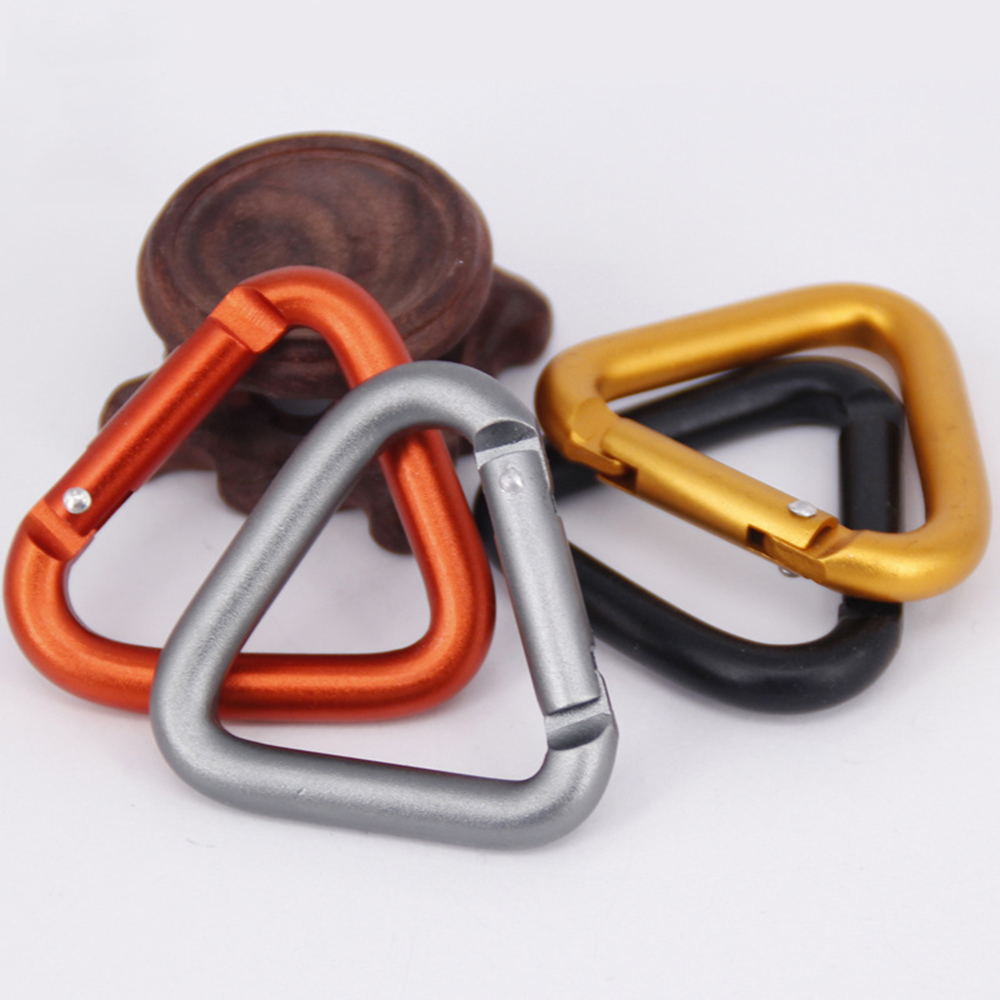 1pc Triangle Carabiner Outdoor - Outdoor Camping Kettle recension och pris