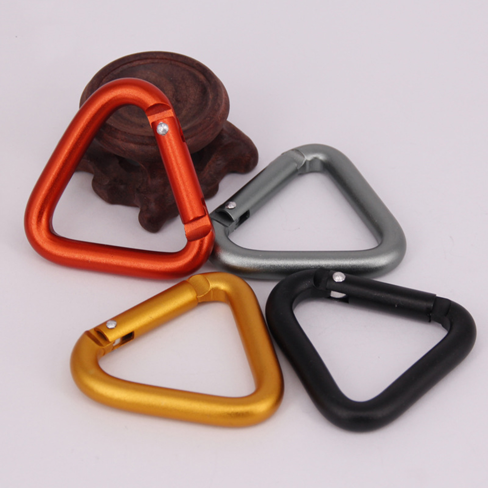 1pc Triangle Carabiner Outdoor - Outdoor Camping Kettle recension och pris