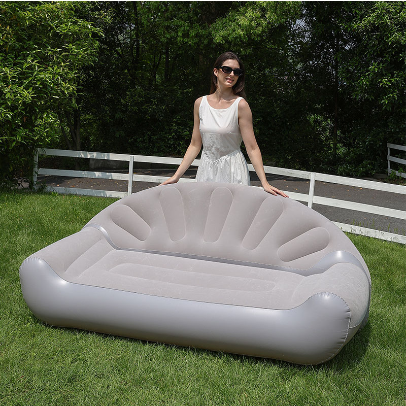 Fan Shaped Inflatable Sofa 2 P - Outdoor Camping Couch recension och pris