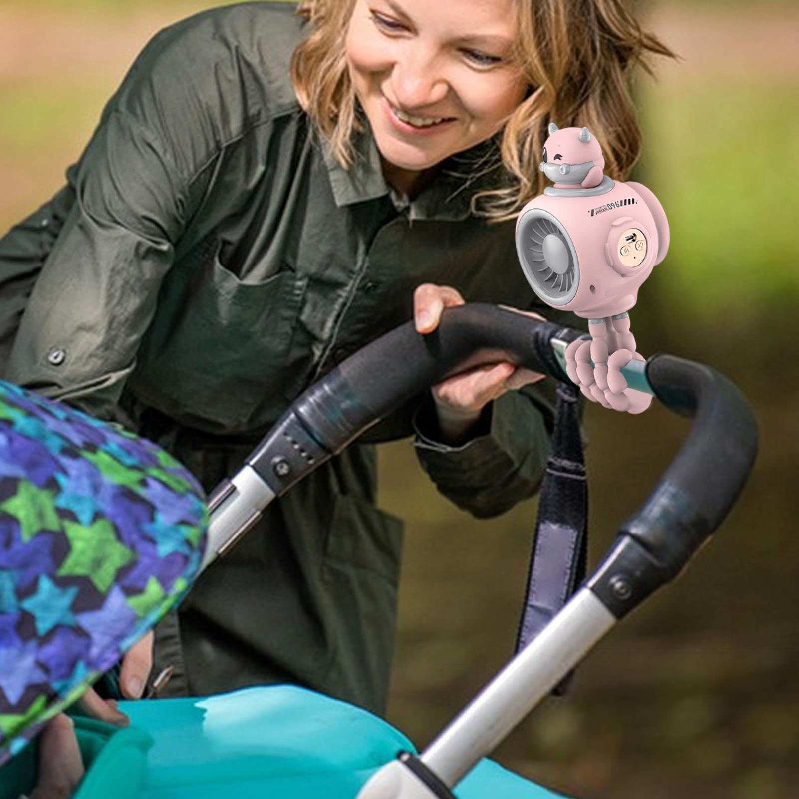 Stroller Misting Fan Clip Fan  - Outdoor Camping Shop recension och pris