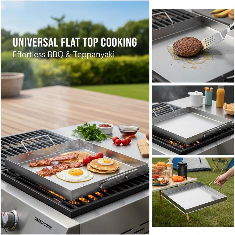 Universal Flat Top Griddle 18x - Outdoor Camping Cooking Set recension och pris