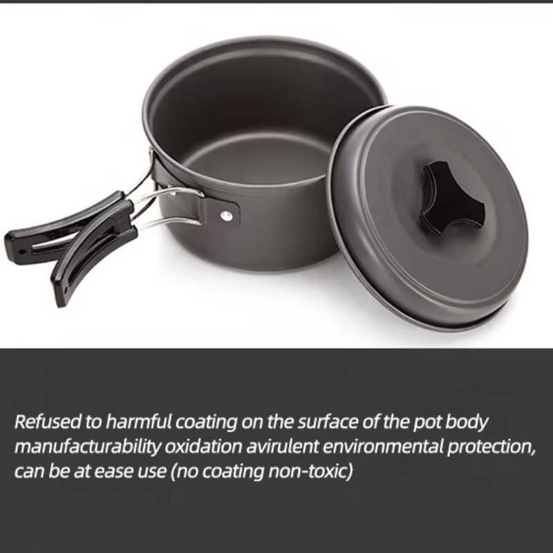 Outdoor Cooking Set Backpack C - Outdoor Camping Cooking Set recension och pris