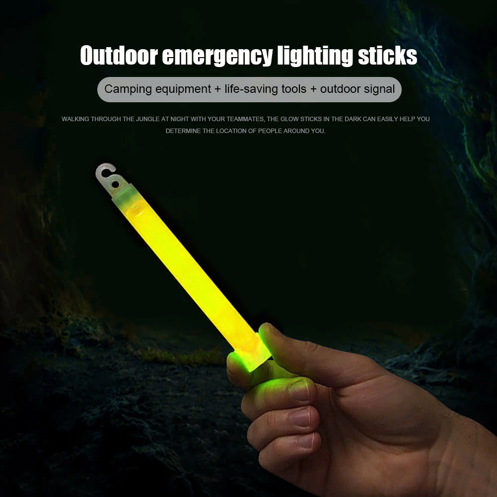 1/5PCS LED Glow Stick with Hoo - Glow Sticks Survival recension och pris