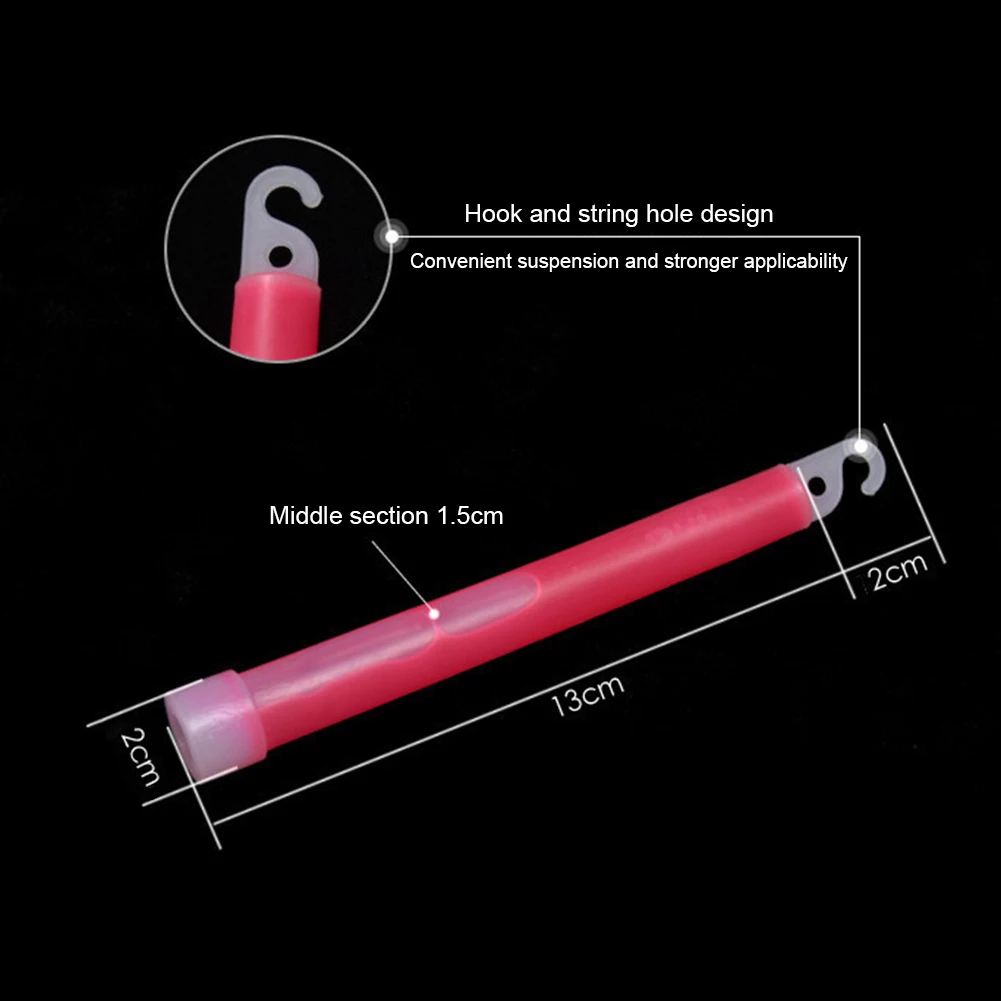 1/5PCS LED Glow Stick with Hoo - Glow Sticks Survival recension och pris