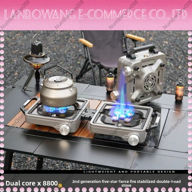 Outdoor Dual Burner High Power - Outdoor Camping Burner recension och pris