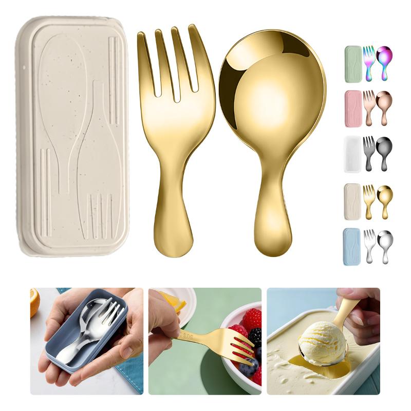 Stainless Steel Tableware Set  - Outdoor Camping Cooking Set recension och pris