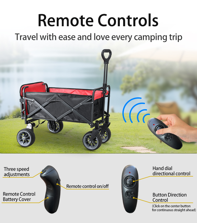 Electric Camping Wagon Cart Fo - Outdoor Camping Shop recension och pris