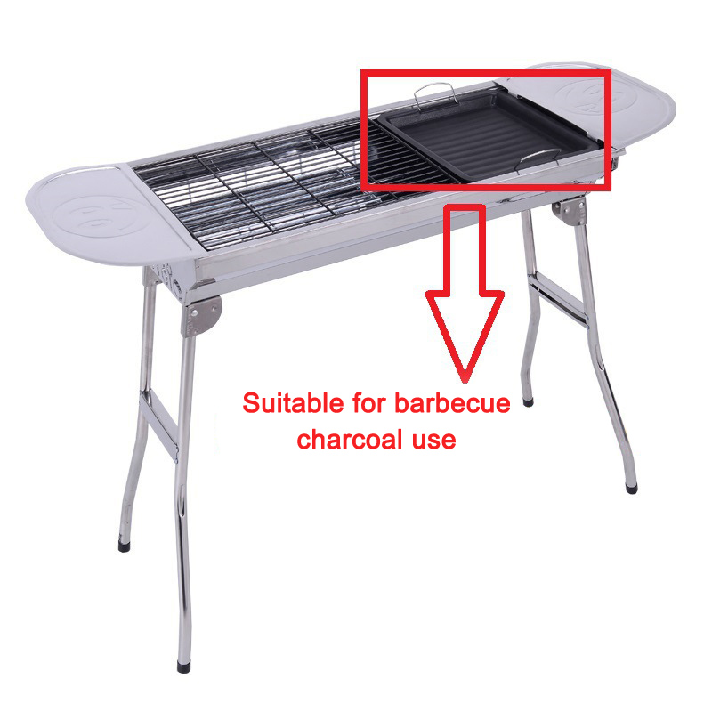 Outdoors Thick Square Grill Pa - Outdoor Camping Cooking Set recension och pris
