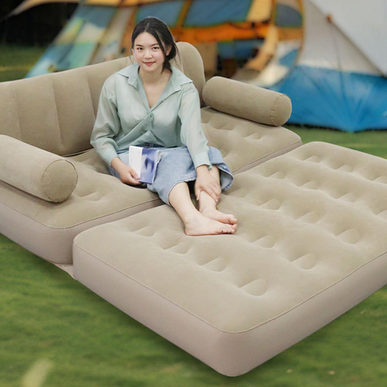 Air Sofa With Air Pump Folding - Outdoor Camping Couch recension och pris