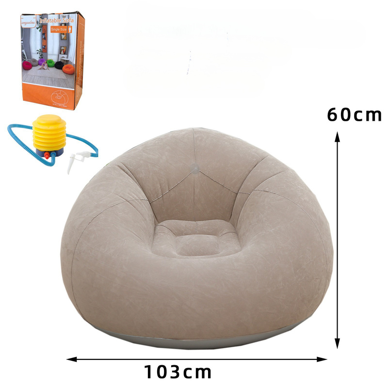Large Inflatable Lazy Sofa PVC - Outdoor Camping Couch recension och pris