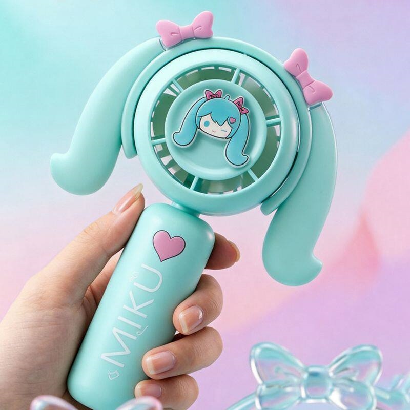 Hatsune Miku Mini Handheld Fan - Outdoor Camping Burner recension och pris