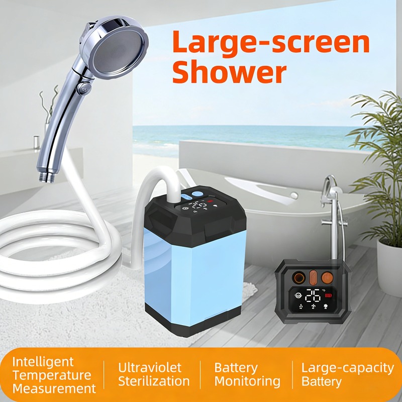 5400mAh/9000mAh Outdoor Portab - Outdoor Camping Shower recension och pris