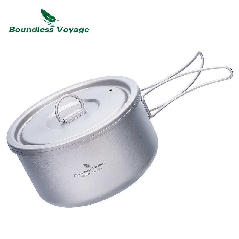Boundless Voyage Titanium Camp - Outdoor Camping Cooking Set recension och pris