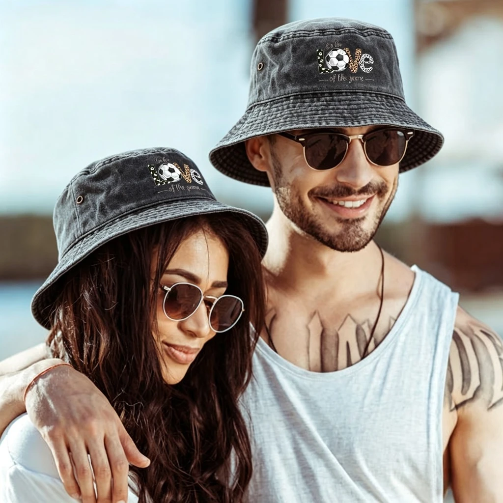 Unisex Bucket Hat with Soccer  - Outdoor Camping Decor Ideas recension och pris