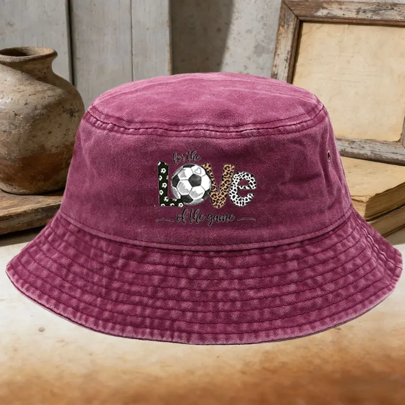 Unisex Bucket Hat with Soccer  - Outdoor Camping Decor Ideas recension och pris