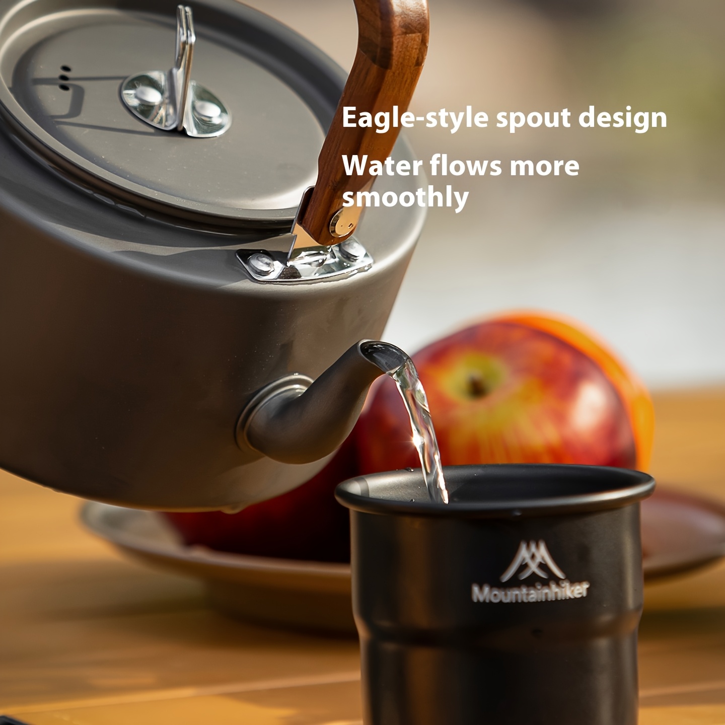 MOUNTAINHIKER Aluminum Alloy T - Outdoor Camping Kettle recension och pris