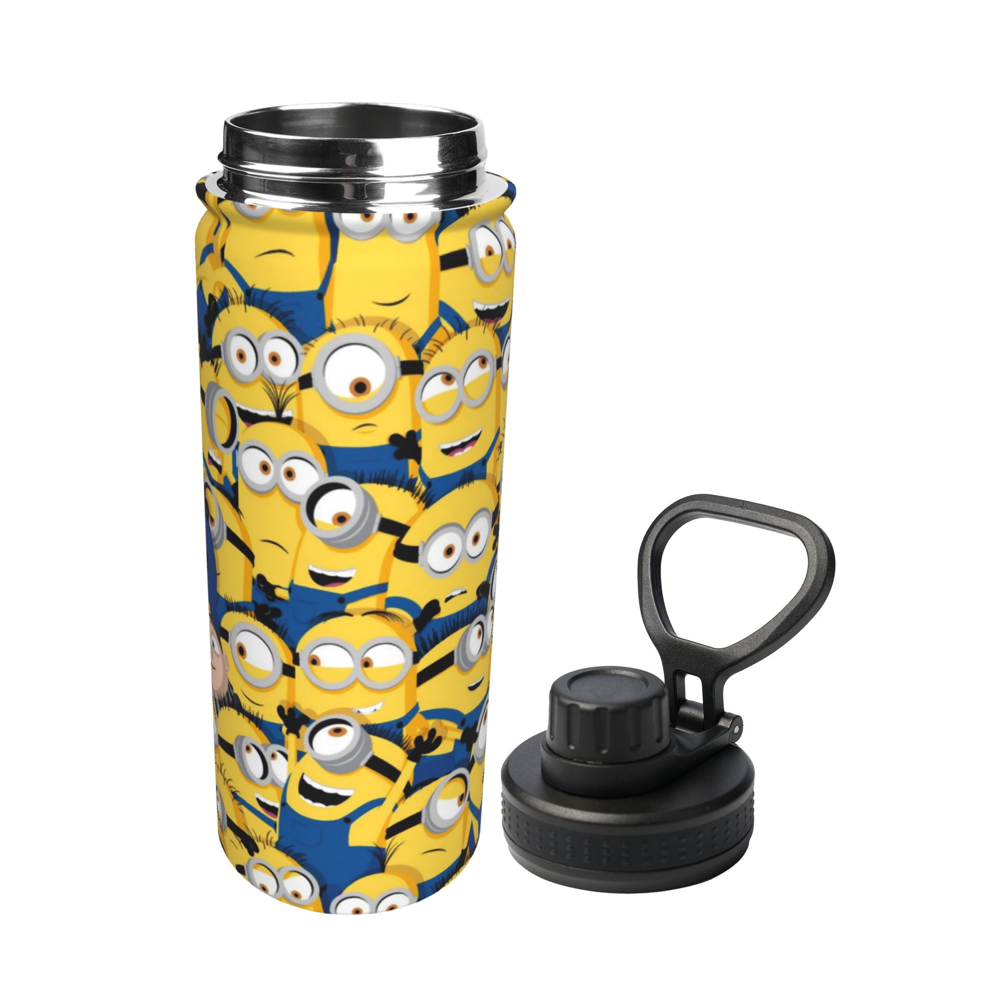 Cartoon M-Minions 18OZ Sports  - Vacuum Insulated Flask recension och pris