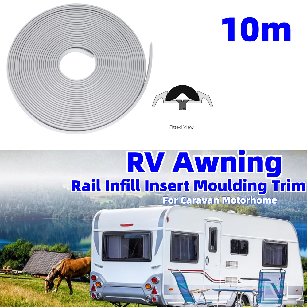10m RV Awning Rail Infill Inse - Outdoor Camping Van recension och pris