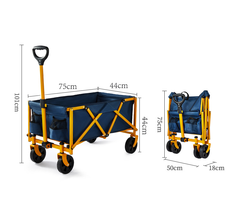 Collapsible Foldable Wagon, Be - Outdoor Camping Shop recension och pris