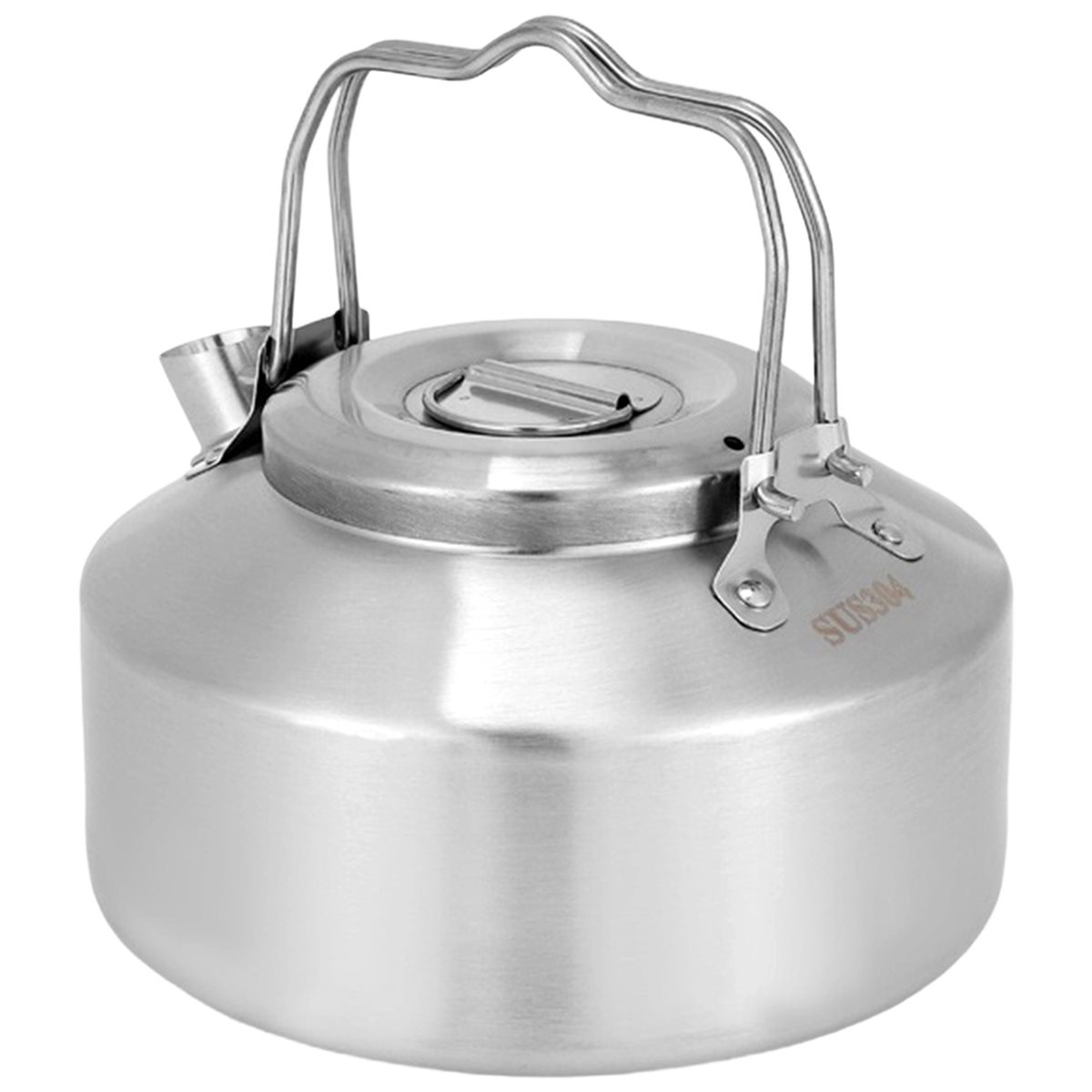 POPULAR-Stainless Steel Double - Outdoor Camping Kettle recension och pris