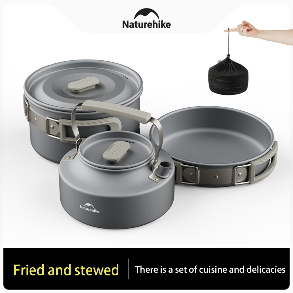 Naturehike Outdoor Pot Set,Cam - Outdoor Camping Cooking Set recension och pris