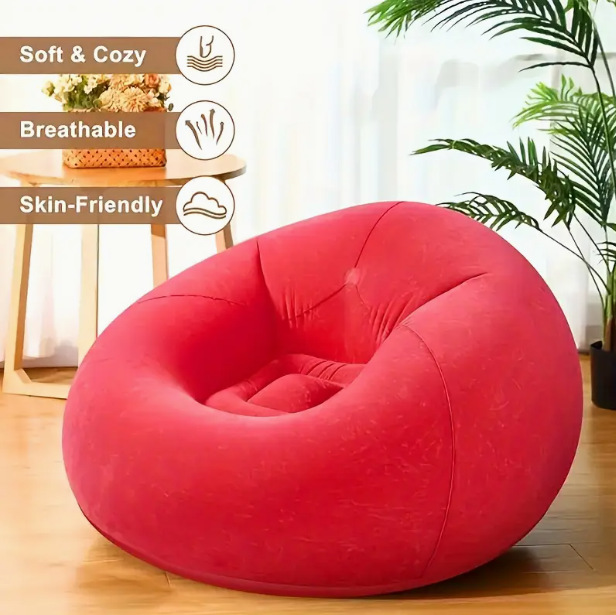 Portable Inflatable Bean Bag C - Outdoor Camping Couch recension och pris